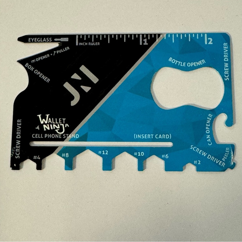 Wallet Ninja Multi-Tool Card